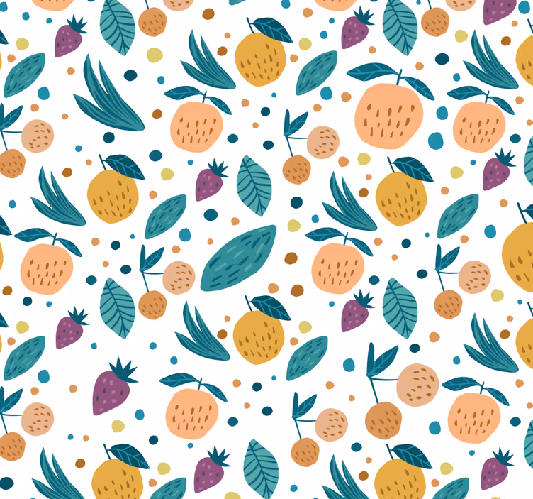 Fruit flavours kitchen roller blind - TenStickers