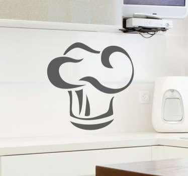 Chef Hat Kitchen Wall Sticker