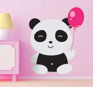 Cute Panda Wall Sticker
