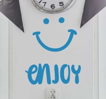 Enjoy Smile Wall Sticker