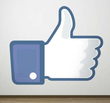 Facebook Like Icon Decal