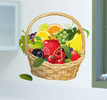 Fruit Basket Sticker