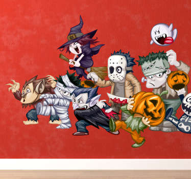 Ghosts and Monsters Kids Sticker