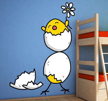 Hatched Chicks Wall Sticker
