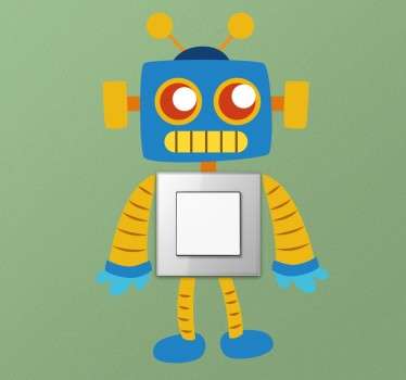 Kids Robot Switch Sticker