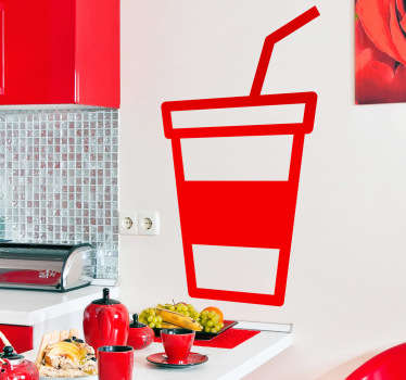 Milk Shake Wall Sticker