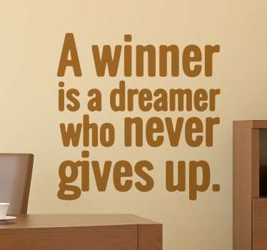 Nelson Mandela Winner Sticker