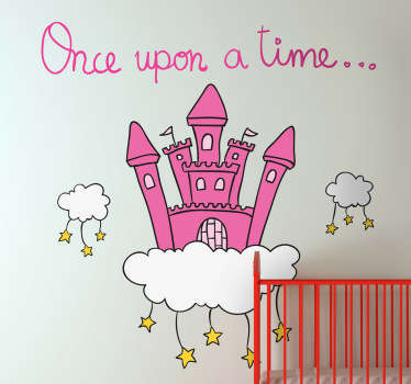Once Upon A Time Castle Wall Decal