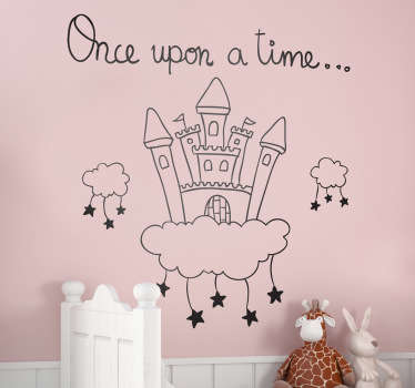 Once Upon a Time Castle Wall Sticker