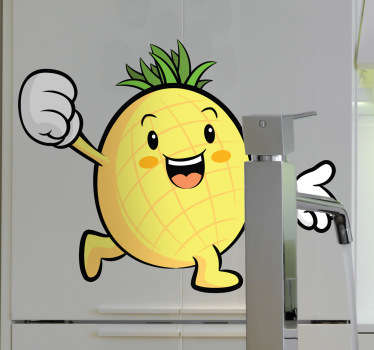 Pineapple Decorative Sticker