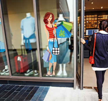 Spring Shopping Sticker