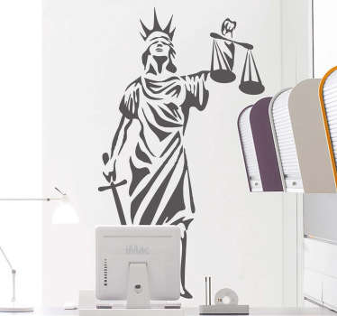 Symbol of Justice Sticker