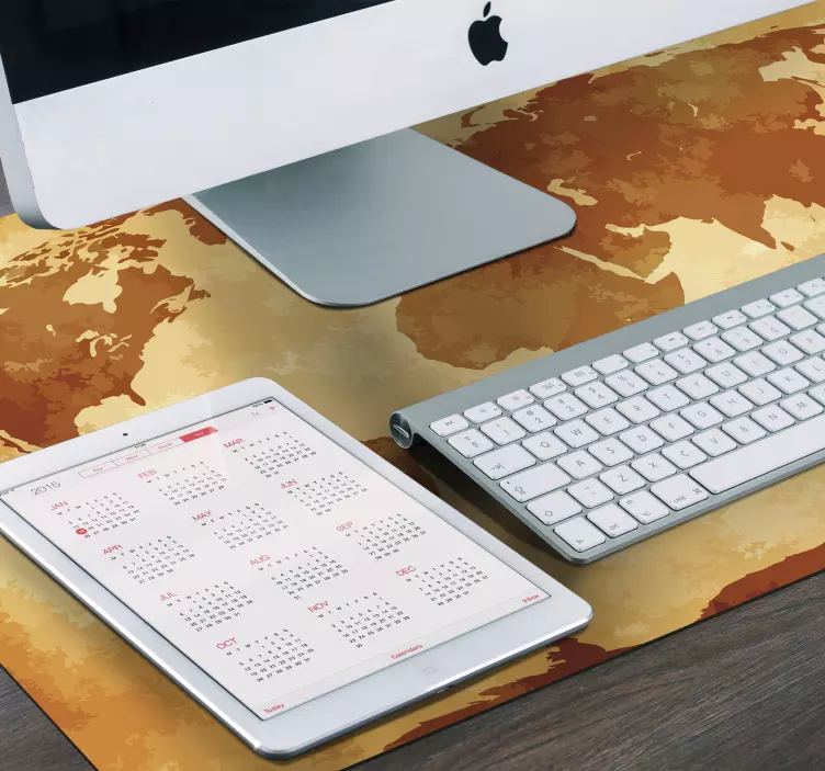 Ancient world map XXL mouse pad - TenStickers