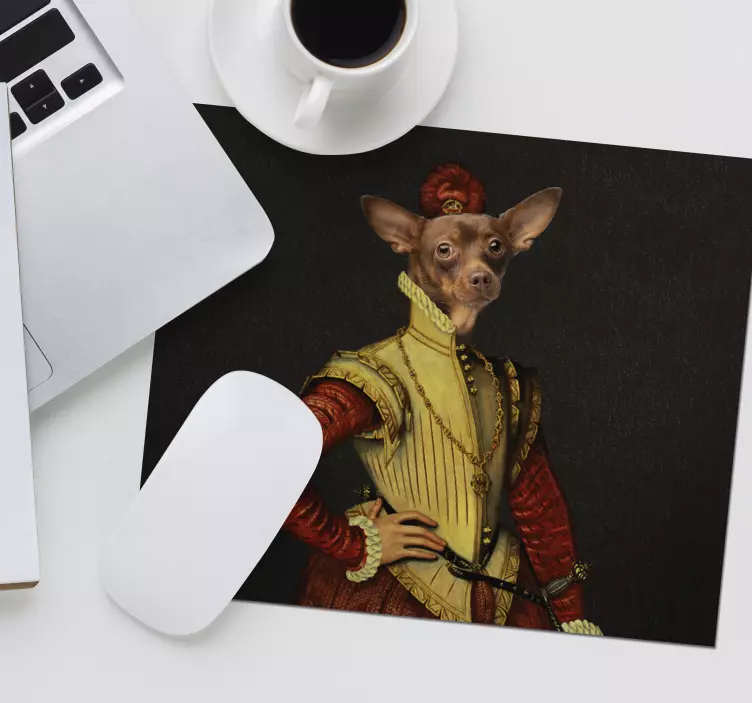 Aristocrat dog original mouse pad - TenStickers