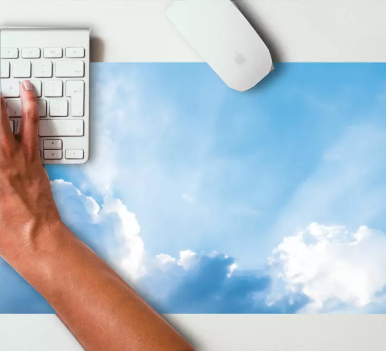 Beautiful clouds in the sky more mousepads - TenStickers
