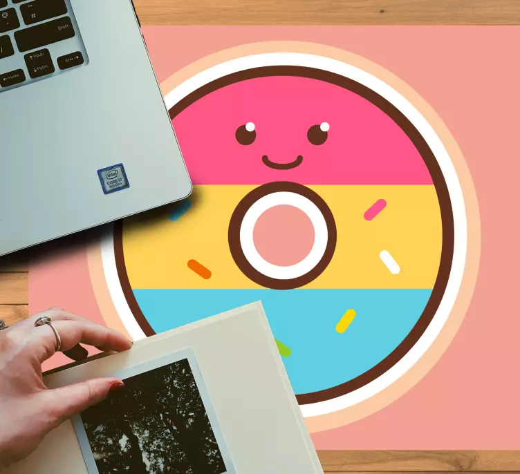 Dunnut design for kids anime mousepad - TenStickers