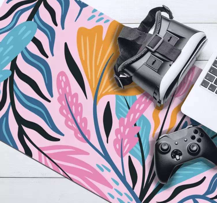 Flowers Pattern mouse pad patterns - TenStickers