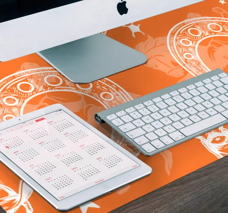 Horseshoe pattern mouse pad - TenStickers