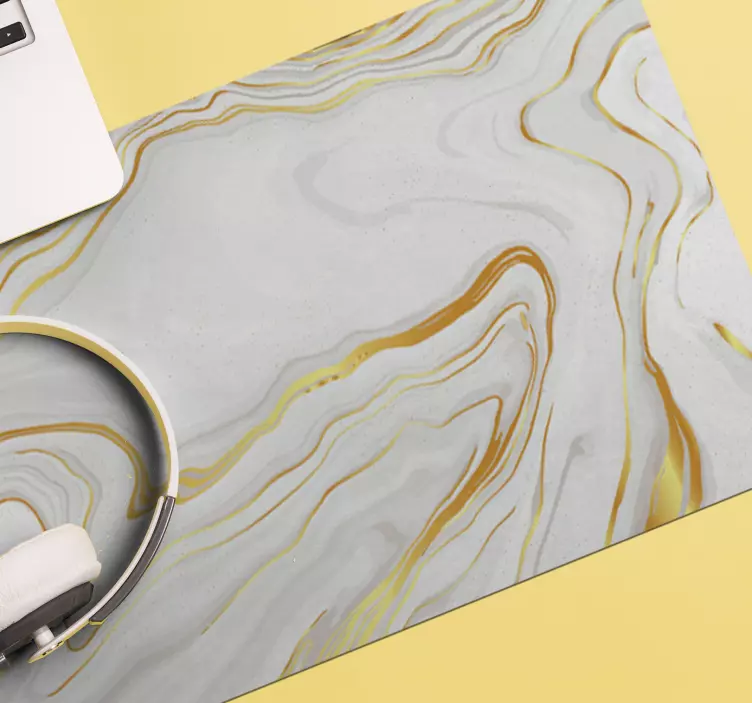 Marble XXL mouse pad patterns - TenStickers