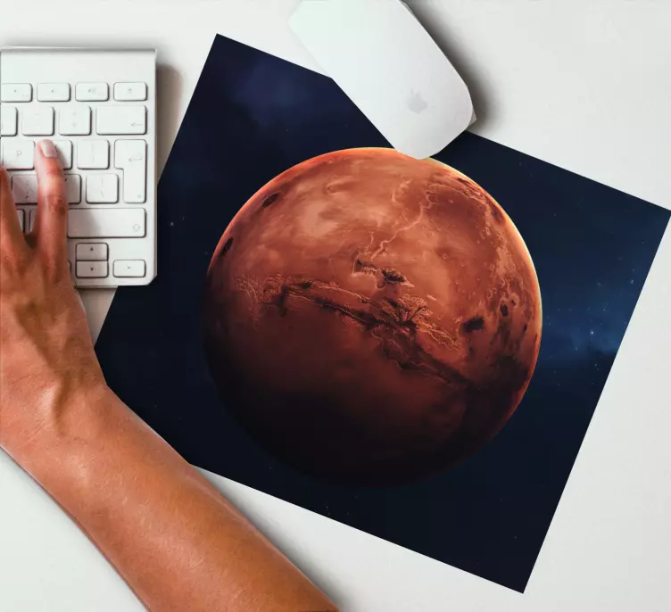 Mars planet original mouse pad - TenStickers