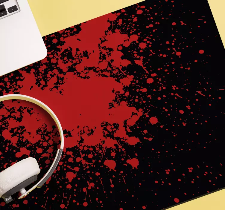 Fantastic blood gaming XXL mouse pad - TenStickers