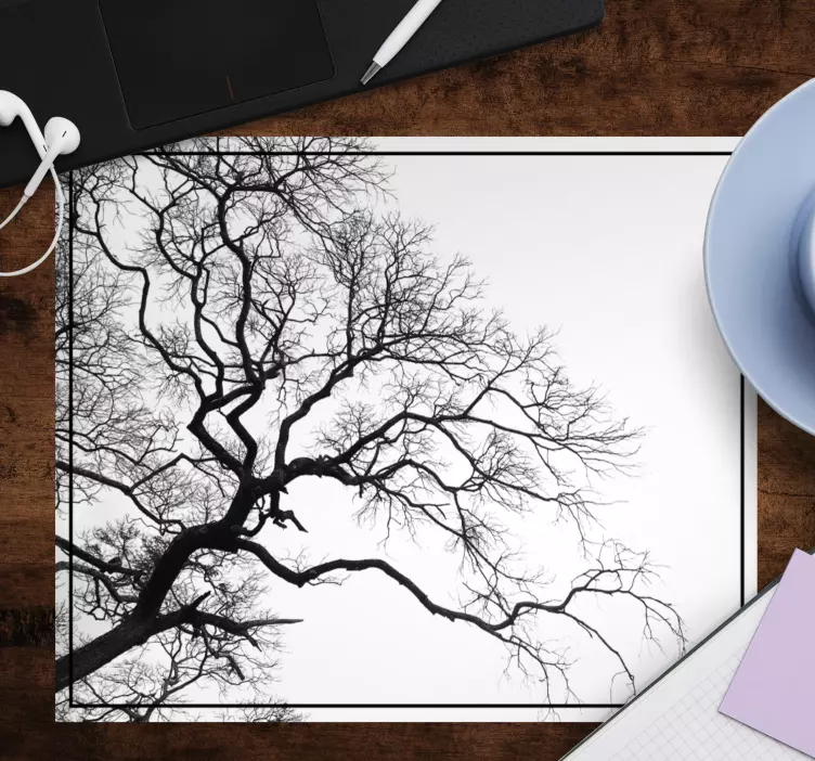 Single wood branch rupture more mousepads - TenStickers