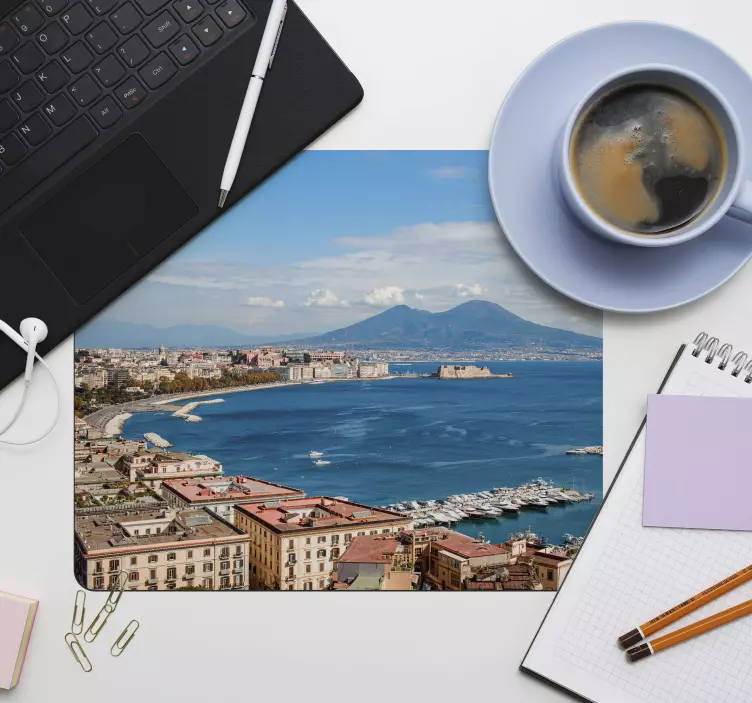 Vesuvio background more mousepads - TenStickers