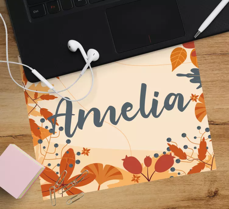 Welcome autumn more mousepads - TenStickers