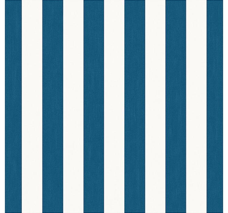 Azure blue stripes bathroom roller blind - TenStickers