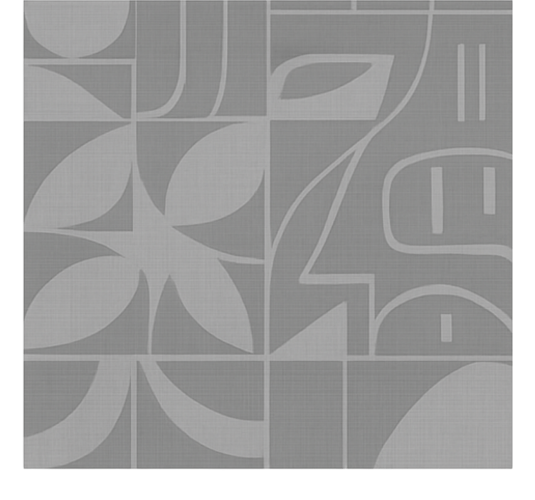 Abstract modern pattern gray roller blind - TenStickers