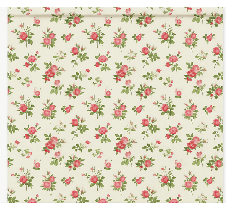 English country rose children room roller blind - TenStickers