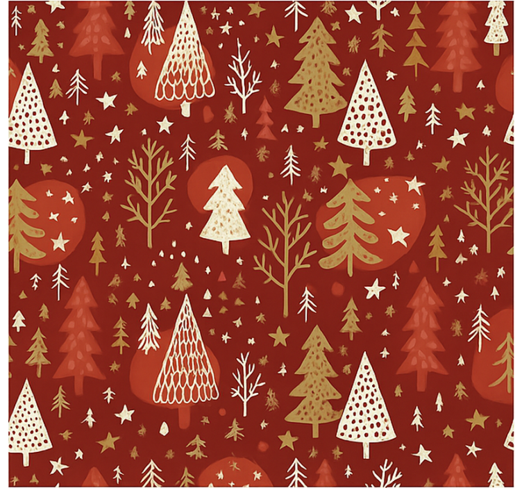 Green Festive Icons living room roller blind - TenStickers