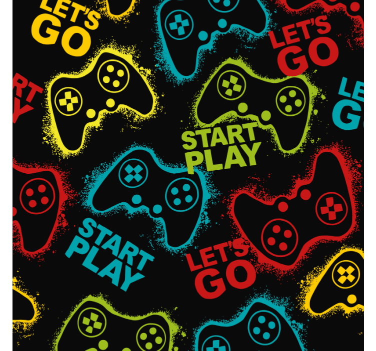 Start play controllers geek roller blind - TenStickers