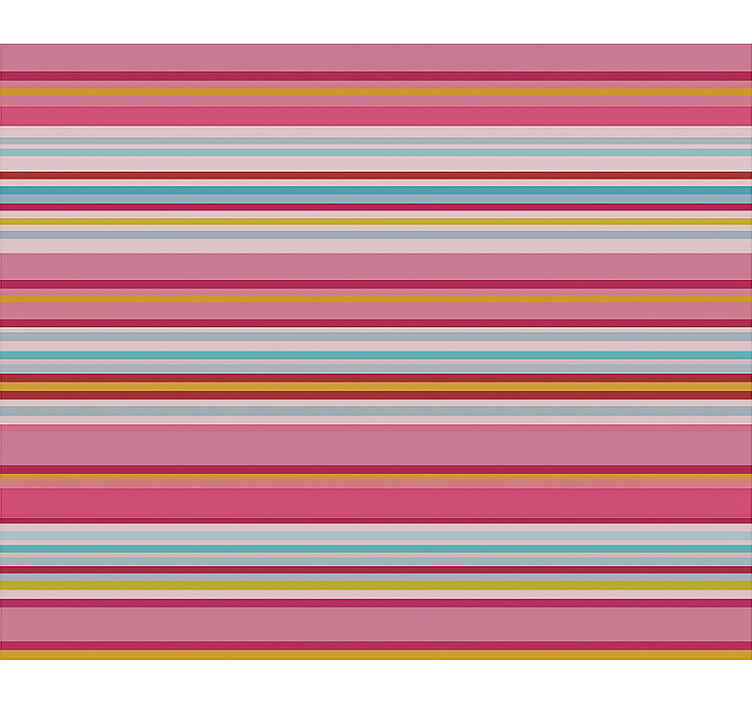 Multicolor Stripe Pattern teenage bedroom roller blind - TenStickers