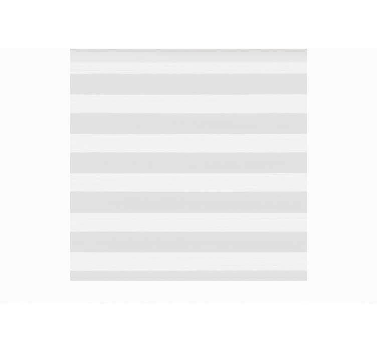 Transparent white stripes  dining room roller blind - TenStickers