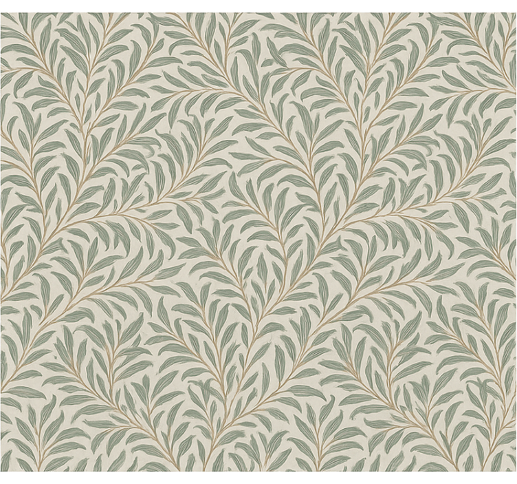 Earthy coloured leaves dining room roller blind - TenStickers