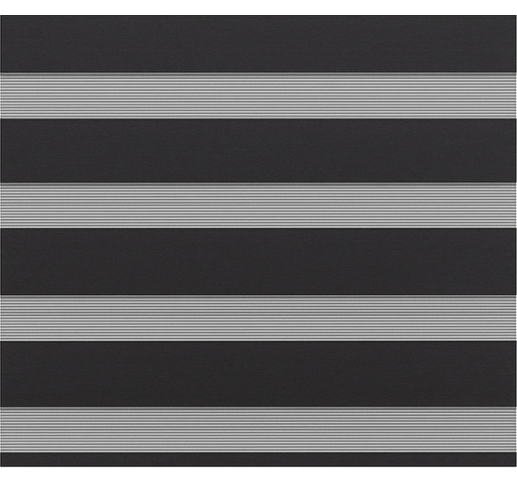 Office roller blind trendy black sun protection - TenStickers