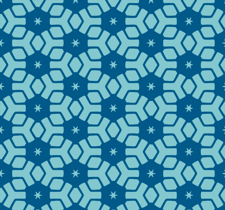 Bathroom roller blind geometric bath atmosphere - TenStickers
