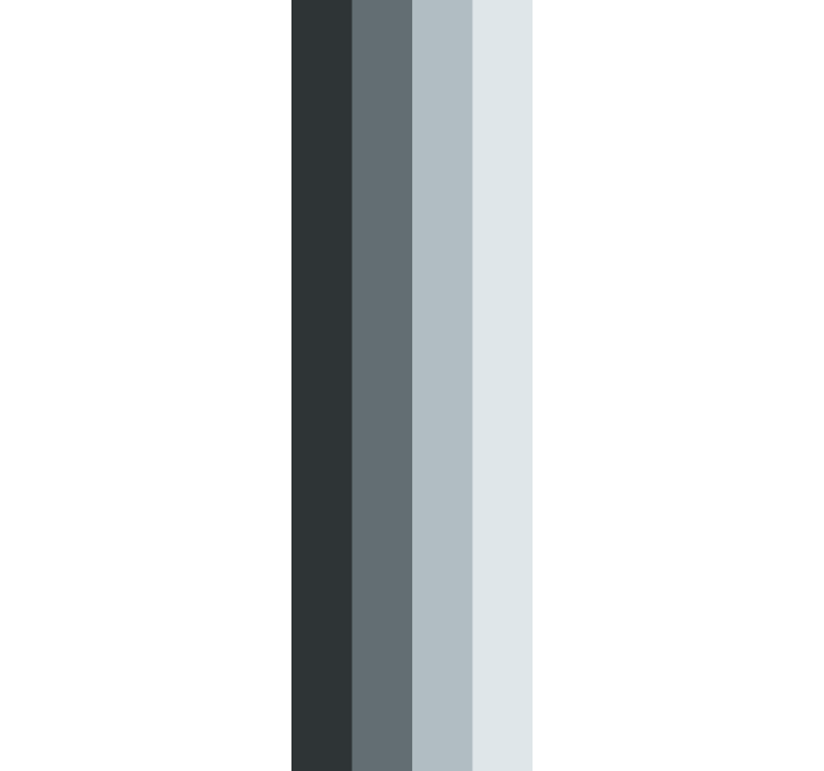 Home office roller blind elegant vertical gray stripes - TenStickers