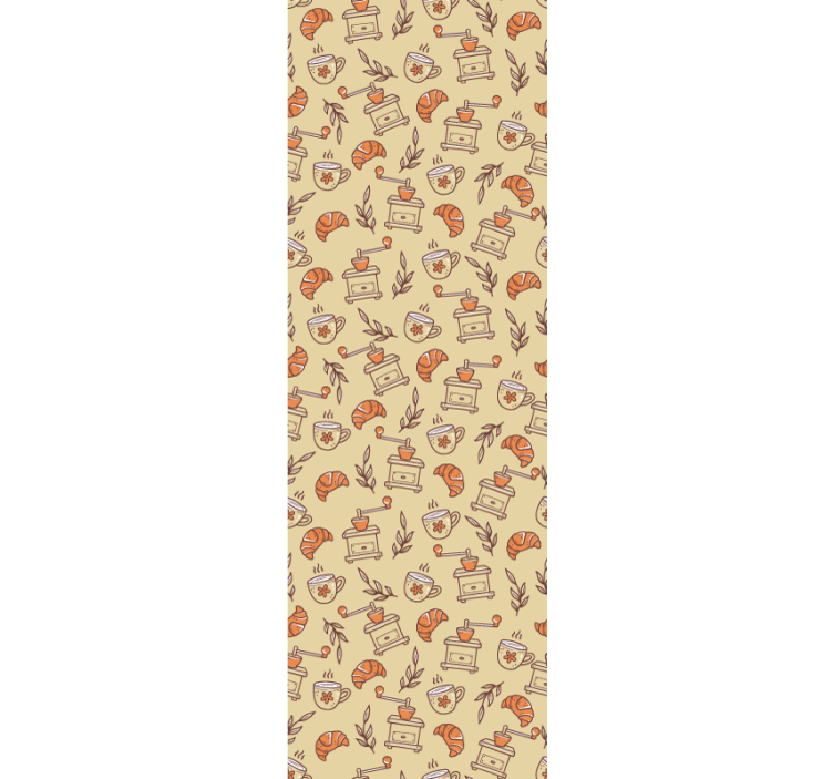 Kitchen roller blind with culinary designs - TenStickers