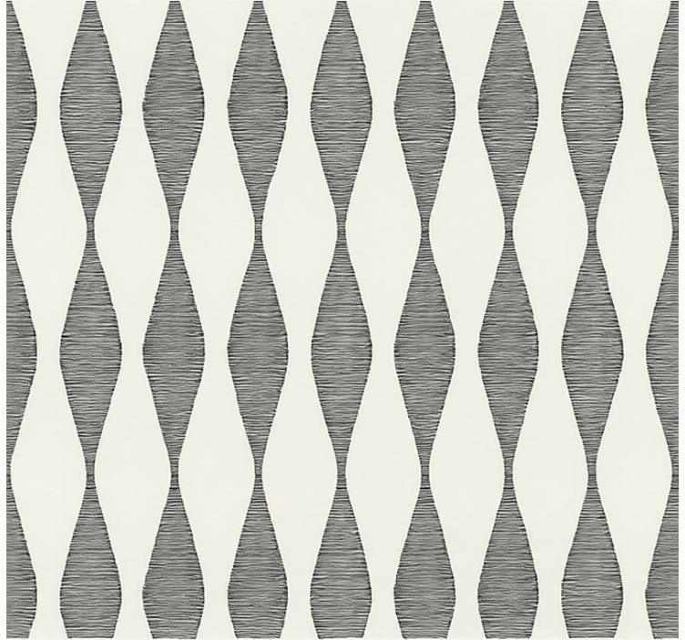 Kitchen roller blind rabaul ikaat beige pattern - TenStickers
