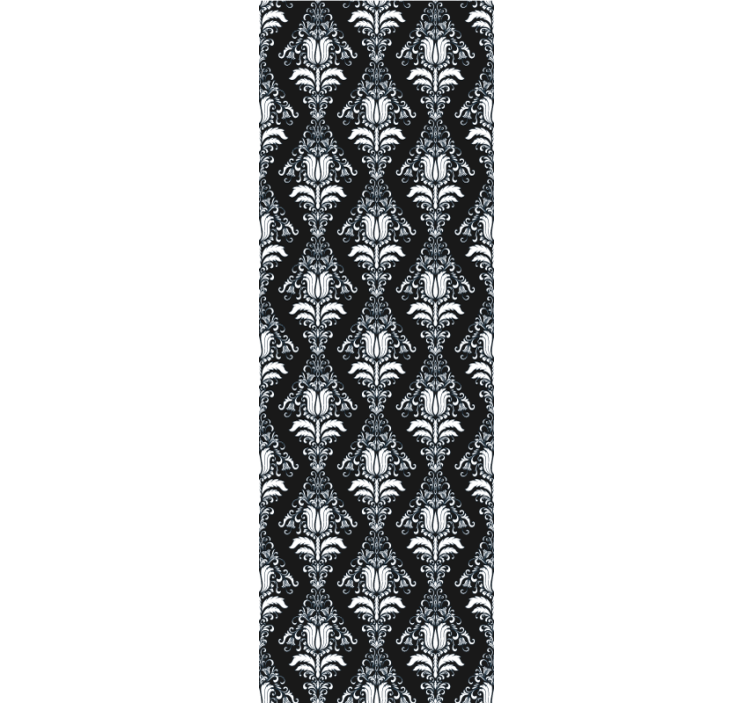 Dining room roller blind in french provincial design - TenStickers