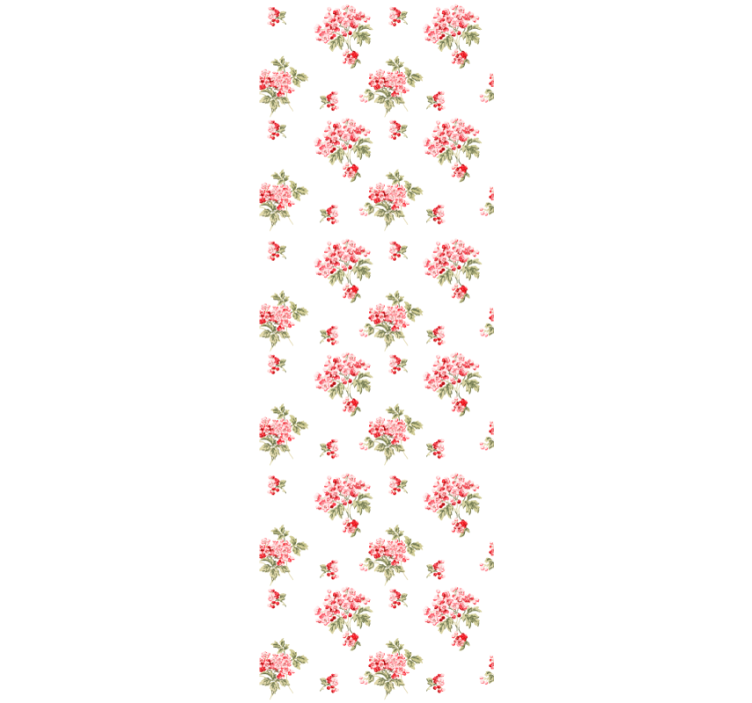 Dining room roller blind in minimalist shabby chic - TenStickers