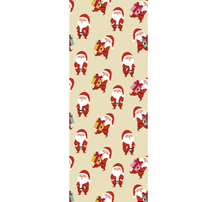 Children room roller blind smiling santa and gifts - TenStickers