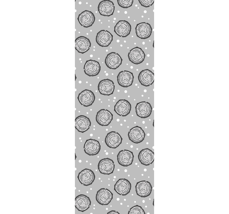 Children room roller blind nordic alpine style - TenStickers