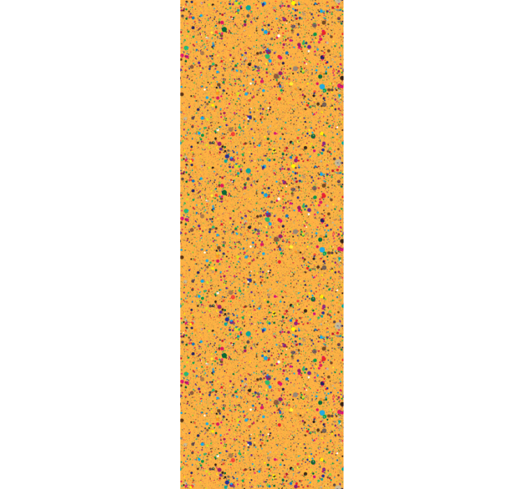 Children room roller blind little color splashes - TenStickers