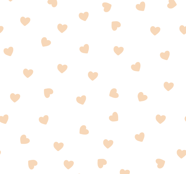 Tiny hearts children room roller blind - TenStickers