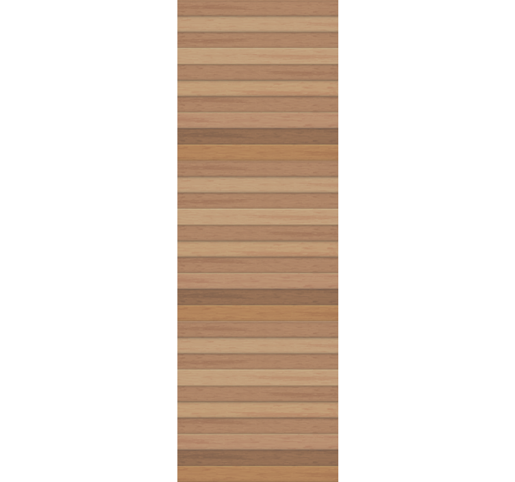 Office roller blind in elegant rustic wood finish - TenStickers