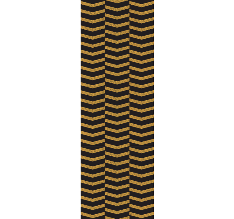 Office roller blind in marble gold lines - TenStickers