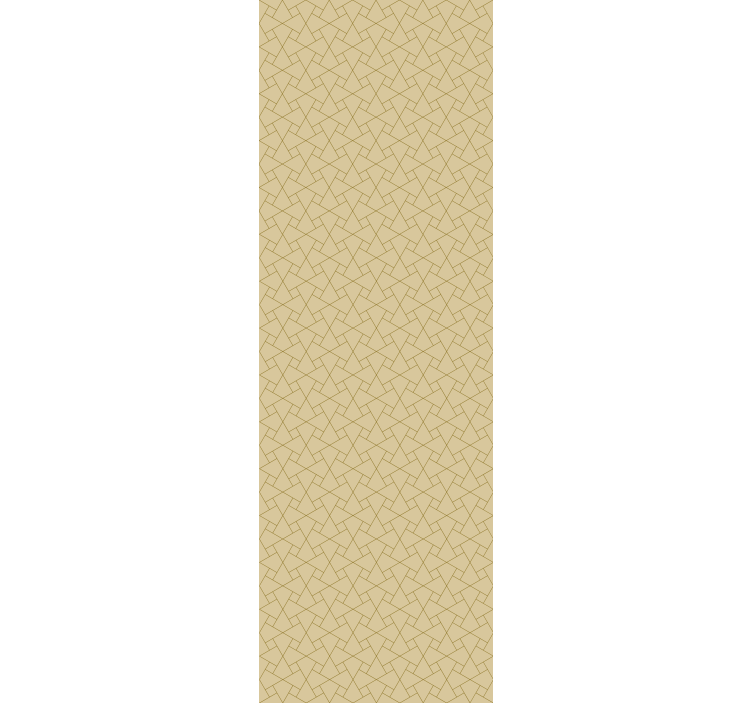 Graphic grey and beige office roller blind - TenStickers